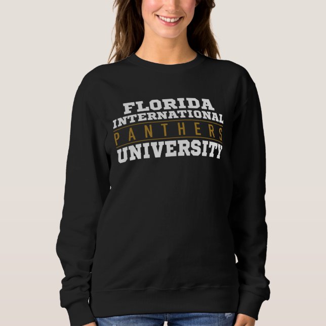Sweatshirt Florida International FIU Panthers Between The Lin (Devant)