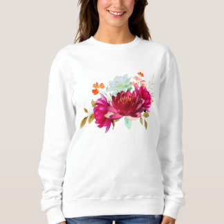 Sweatshirt Flowers