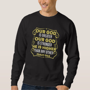 Sweatshirt Foi Amour Dieu Seigneur Espère Jésus Religion Chri