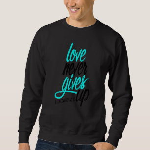 Sweatshirt Foi Amour Dieu Seigneur Espère Jésus Religion Chri