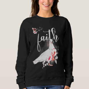 Sweatshirt Foi Chrétienne Belle Dove De Paix Biblique