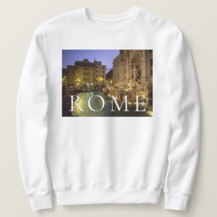 Sweatshirt Fontaine de Trevi la nuit   Rome, Lazio, Italie