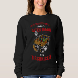 Sweatshirt Foosball Table Soccer Gamer Pub 3
