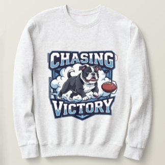 Sweatshirt Football Américain à la Poursuite de la Victoire