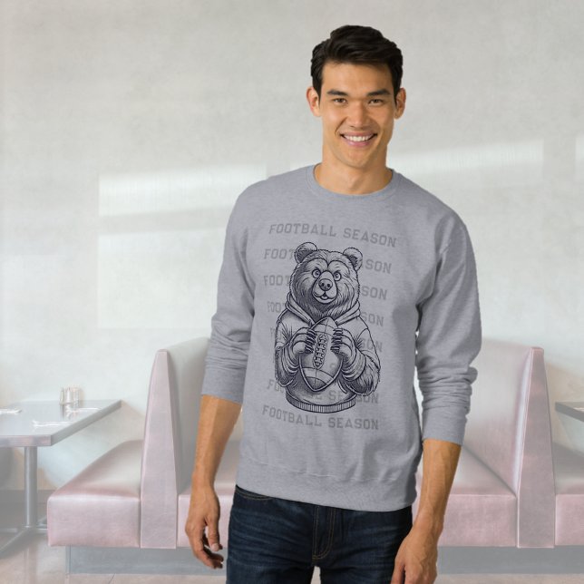 Sweatshirt Football personnalisé (Personalized Football Sweatshirt)