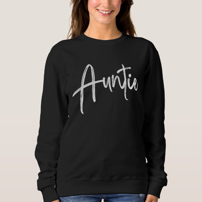 Sweatshirt for Best Aunt Auntie Matching With Niece (Devant)