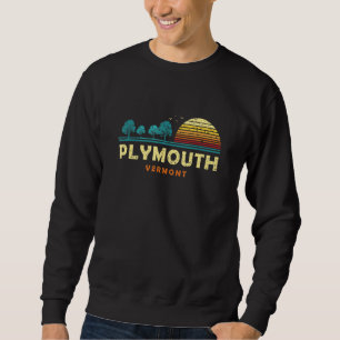 Sweatshirt Forêt à feuillage persistant Sunset Plymouth Forêt