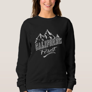 Sweatshirt Forêt De Californie Forêts Naturelles Merveilleuse
