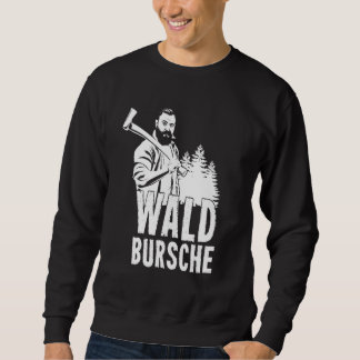 Sweatshirt Forêt des Mens Bursche Bois Bois Épinette Forêt cy
