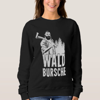 Sweatshirt Forêt des Mens Bursche Bois Bois Épinette Forêt cy