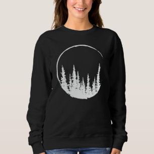 Sweatshirt Forêt Florale Arbre Arbre Aimant Forêt Arbre