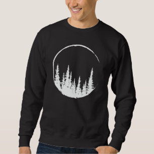 Sweatshirt Forêt Florale Arbre Arbre Aimant Forêt Arbre