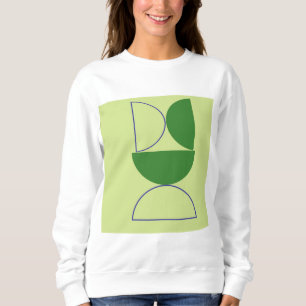 Sweatshirt formes abstraites art
