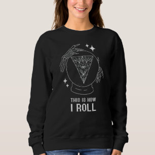 Sweatshirt Fortune Teller Crystal Ball Psychique Mystique Gyp