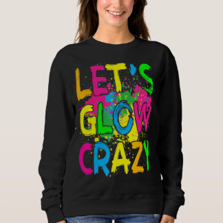 Sweatshirt Fou Fou Fou Fou Fou 80s Retro Costume Partie