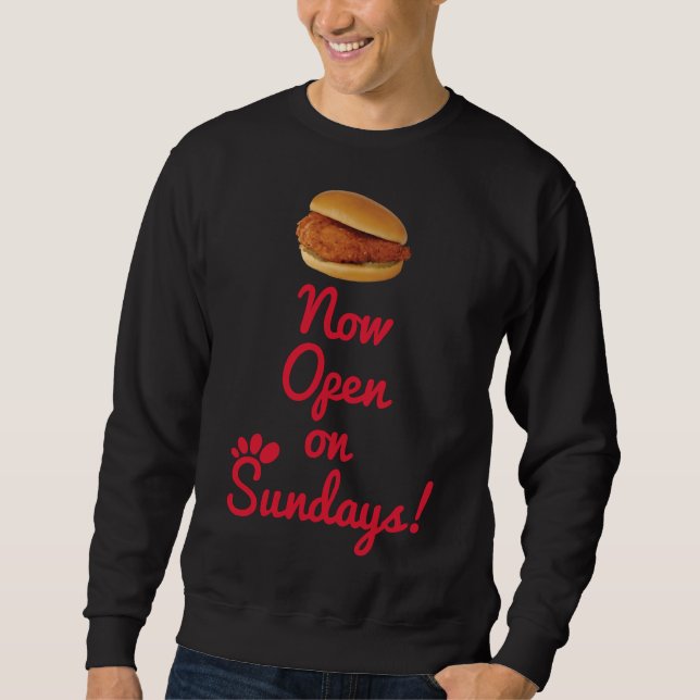 Sweatshirt Fourchette de poulet (Devant)