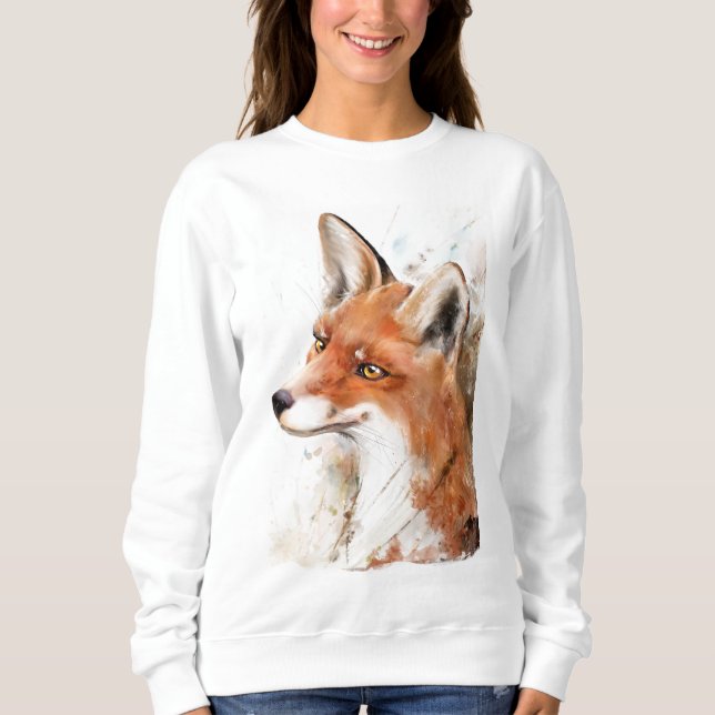 Sweatshirt Fox rouge (Devant)