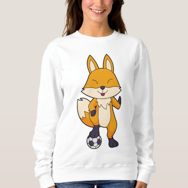 Sweatshirt Fox Soccer player Soccer (Devant)