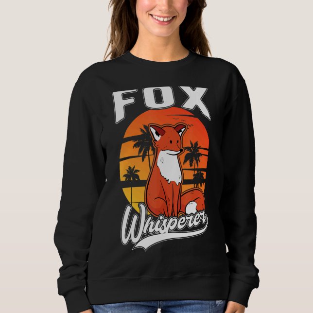 Sweatshirt Fox Whisperer (Devant)