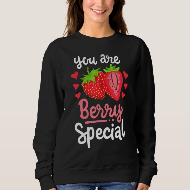 Sweatshirt fraise (Devant)