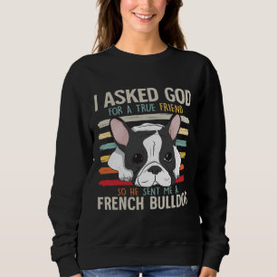 Sweatshirt Français Bulldog Français Amoureux des chiens Mama