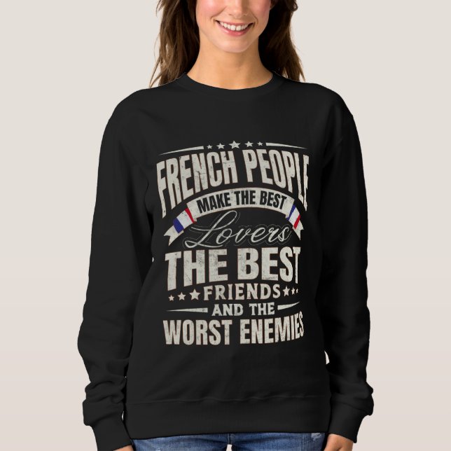 Sweatshirt France Best  French Men & Women (Devant)