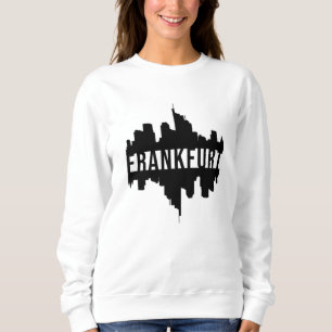 Sweatshirt Francfort Allemagne Ville Ville Cool Drôle cadeau