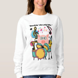 Sweatshirt Frapper la vie des cochons