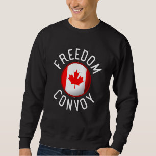 Sweatshirt Freedom Convoy 2022 Soutenir l'Amérique de l'érabl