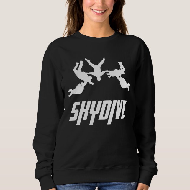 Sweatshirt Freifall Parachute for Parachutes Men and Women (Devant)