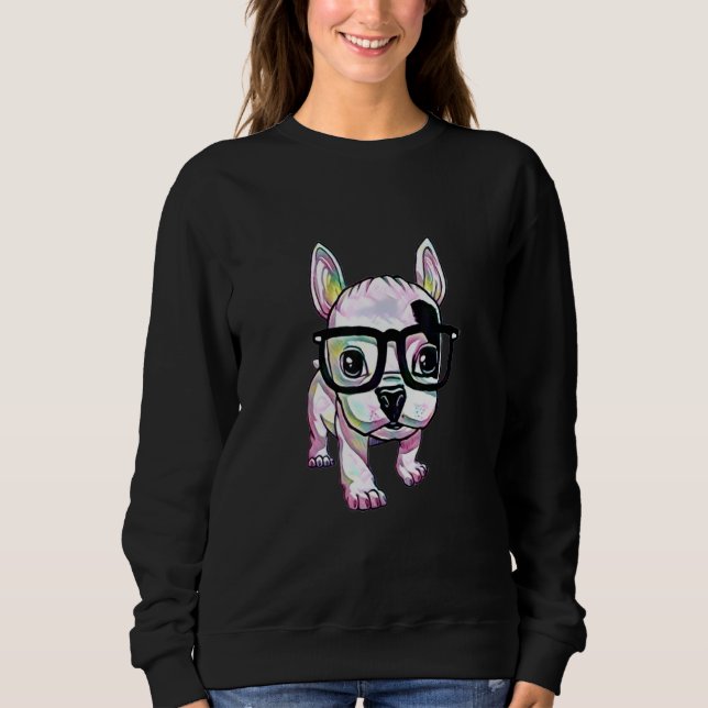 Sweatshirt French Bulldog Puppy   Tee (Devant)
