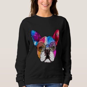 Sweatshirt Frenchie Bulldog mite French Bulldog Chien design