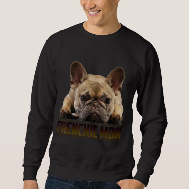 Sweatshirt Frenchie Mama T Femmes French Bulldog Cadeau Chien (Devant)