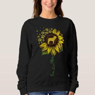 Sweatshirt Frenchie Mom Sunflower French Bulldog Lover Cadeau