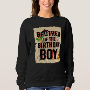 Sweatshirt Frère De L'Anniversaire Garçon Pirate Thème 5ème A