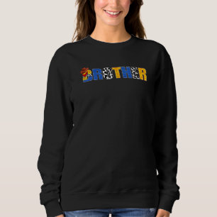 Sweatshirt Frère De Vache De La Fille D'Anniversaire Howdy Ro