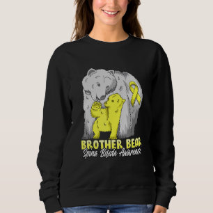 Sweatshirt Frère D'Un Enfant Avec Spina Bifida Bouillon Lié