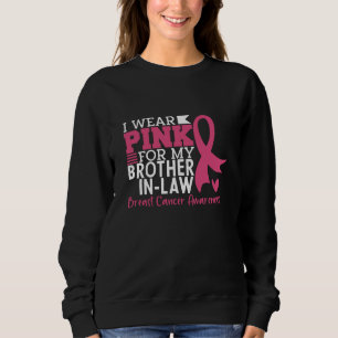 Sweatshirt Frère En Droit Famille Correspondant Cancer Du Sei