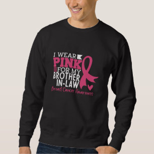 Sweatshirt Frère En Droit Famille Correspondant Cancer Du Sei