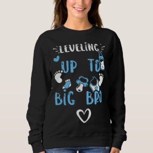 Sweatshirt Frère qui monte de niveau pour devenir grand frère