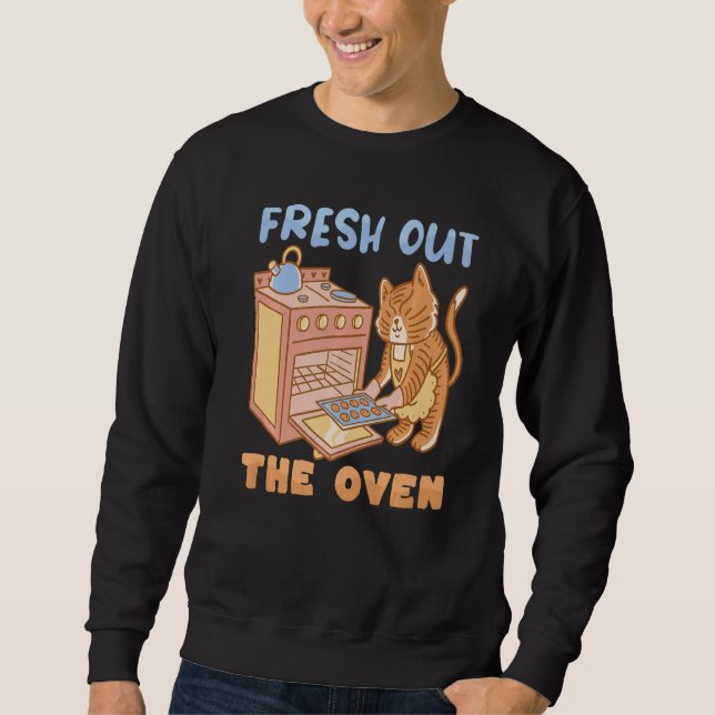 Sweatshirt Fresh from the Oven Bakery Baking Donut Cake Baker (Devant)