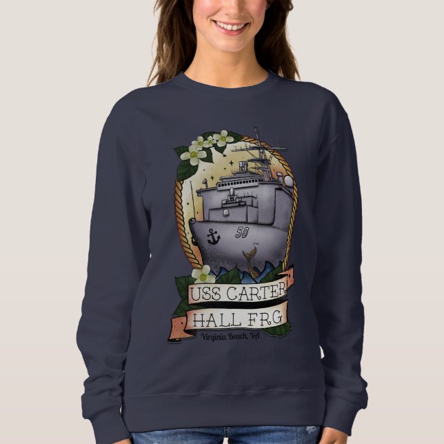 Sweatshirt FRG de l'USS Carter Hall  (Devant)