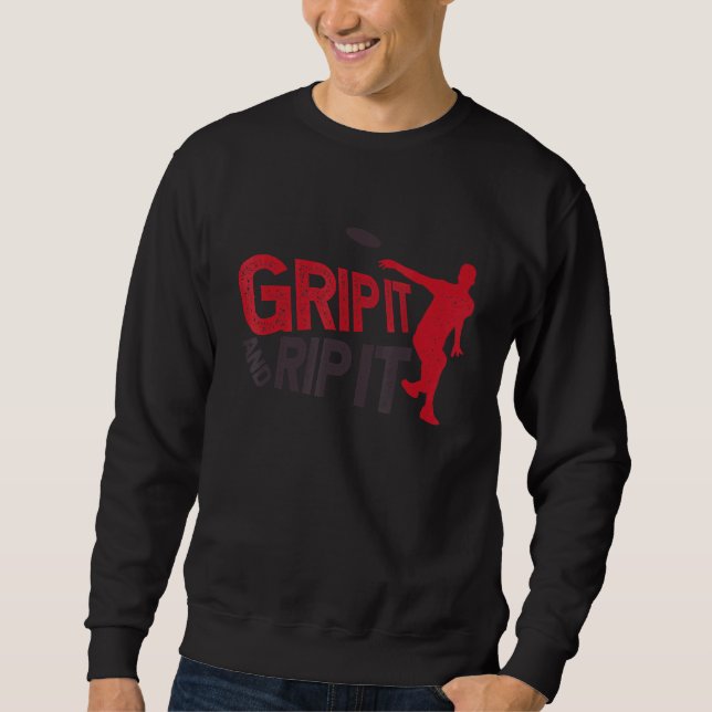 Sweatshirt Frisbee Disc Golf Pour Disk Golfer (Devant)