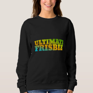 Sweatshirt Frisbee Ultime Conçu Avec Des Couleurs Naturelles