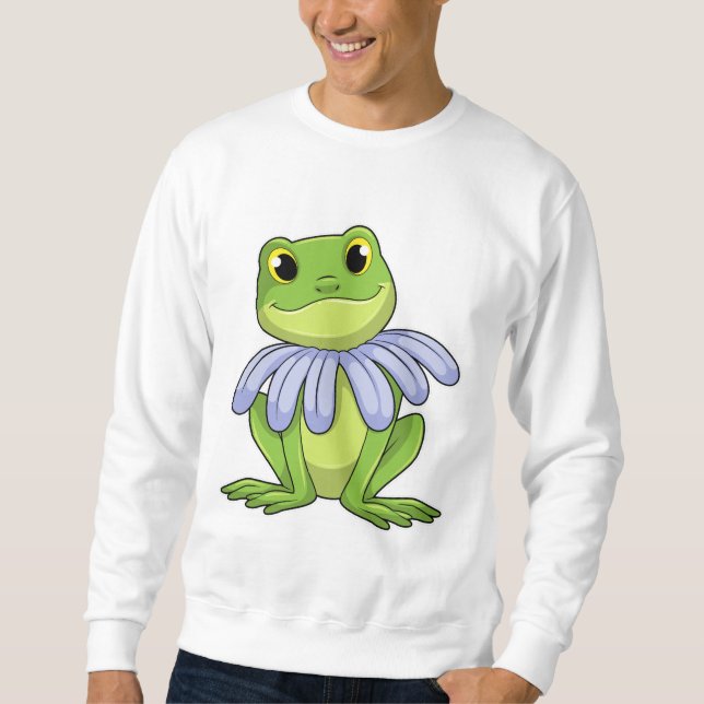 Sweatshirt Frog with Daisy (Devant)