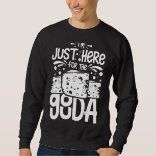 Sweatshirt Fromage de Gouda Fumé Queso Slices Broyés 6