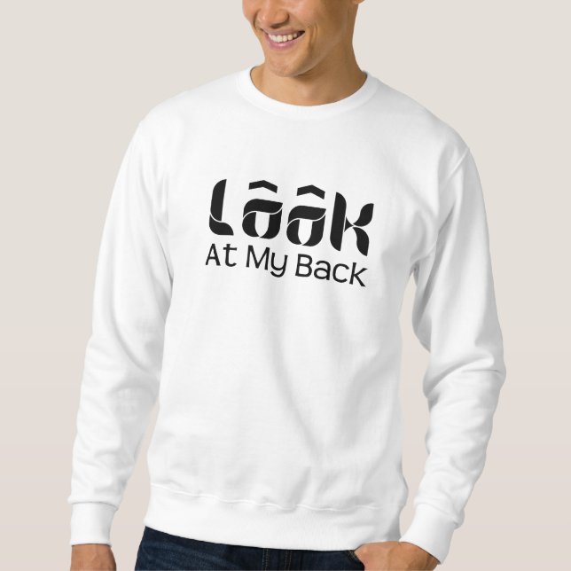 Sweatshirt, Front und Rückseite gedruckt, Sweatshirt (Vorderseite)