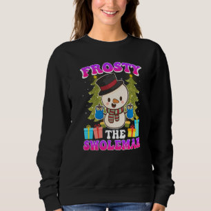 Sweatshirt Frosty, entraînement de poids de neige Swoleman 1