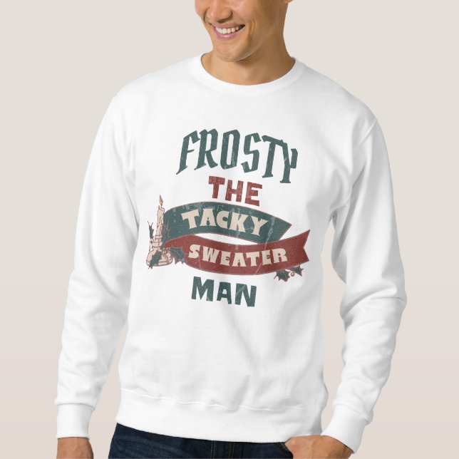 SWEATSHIRT FROSTY THE TACKY SWEATER MAN CHRISTMAS SWEATER (Devant)