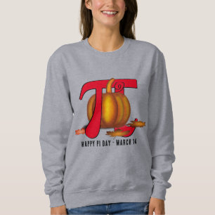 Sweatshirt Fun CITROUILLE Pi Day